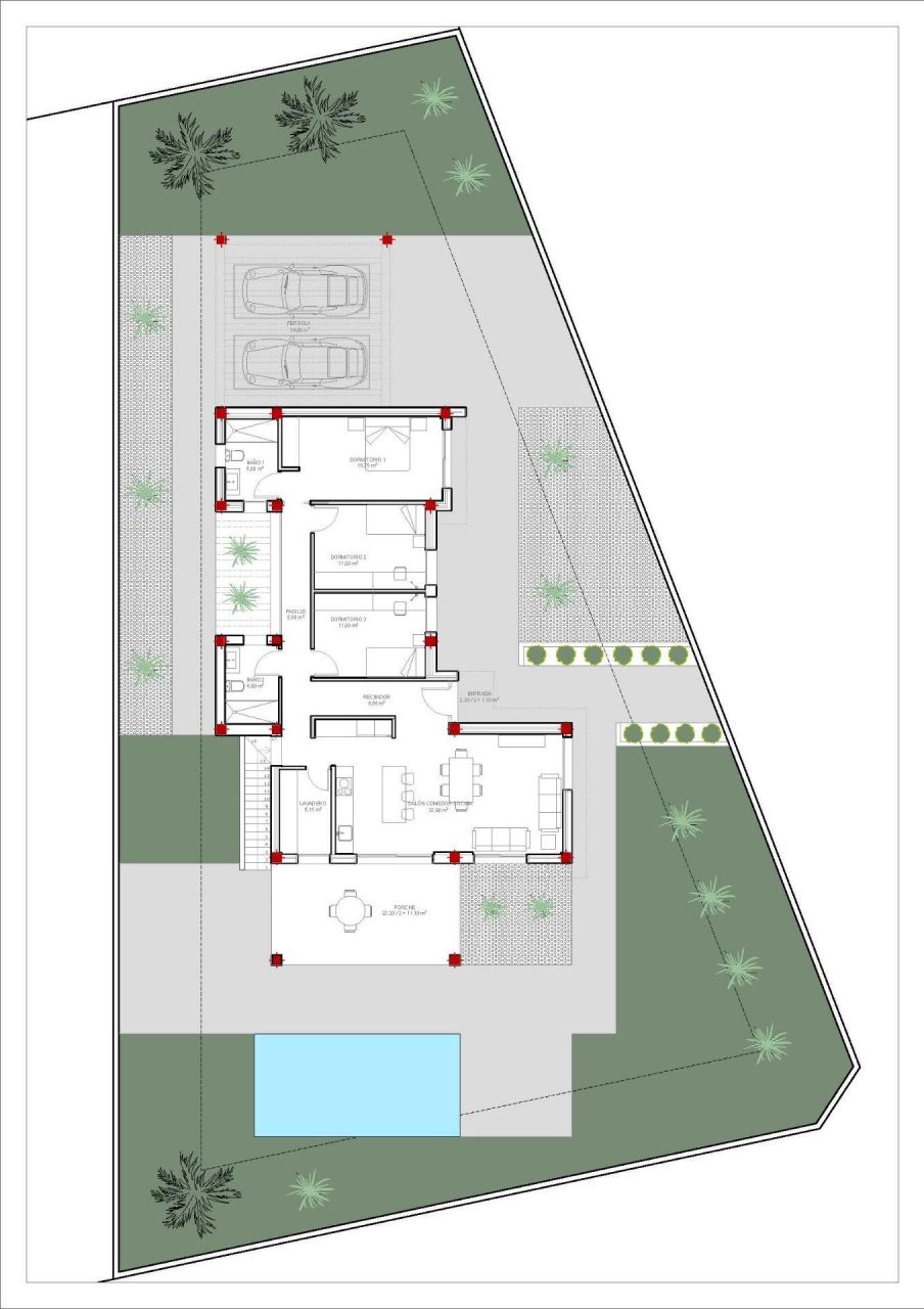 Вилла Jacarilla, Испания, 136 м² - фото 8