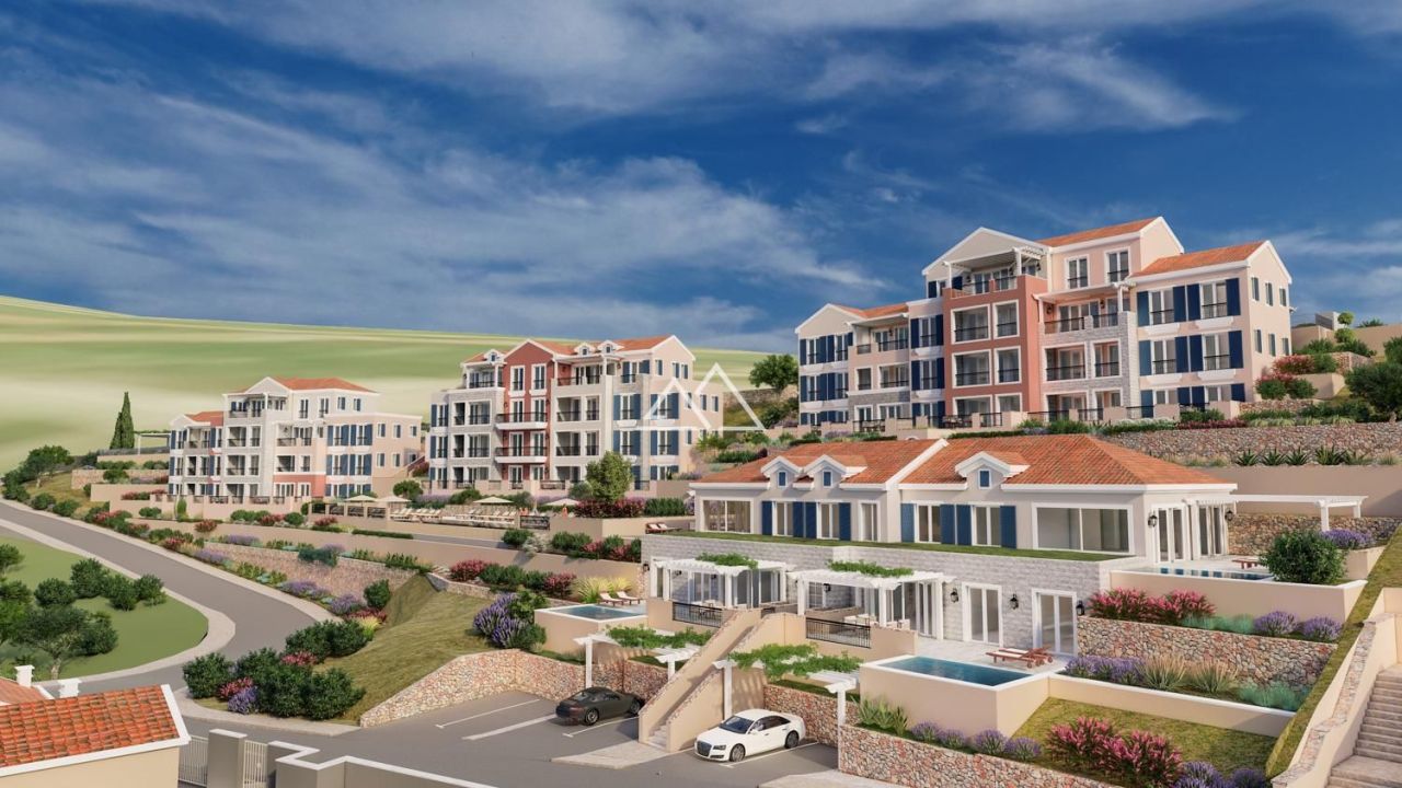 Апартаменты на полуострове Луштица, Черногория, 119 м² - фото 11