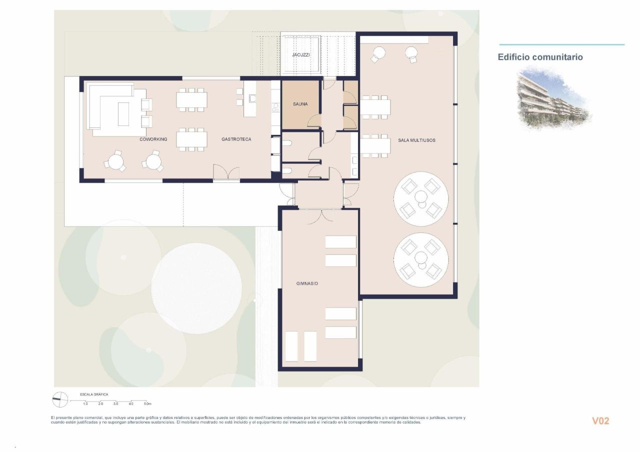 Апартаменты в Дении, Испания, 78 м² - фото 9