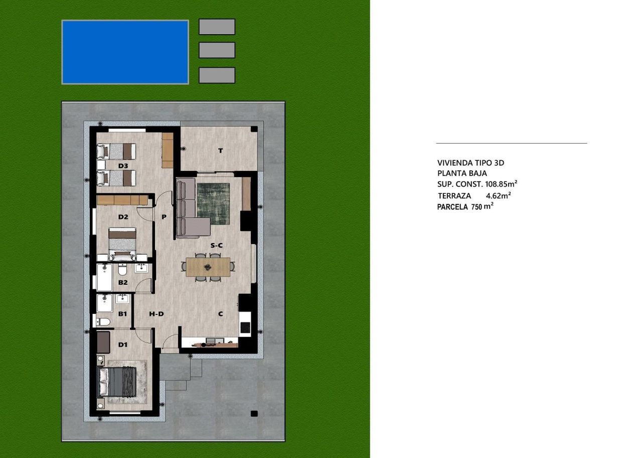 Вилла Moratalla, Испания, 108 м² - фото 9