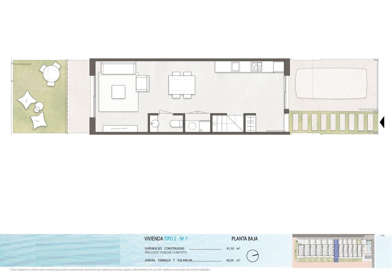 Таунхаус в Пилар-де-ла-Орадада, Испания, 91 м² - фото 9