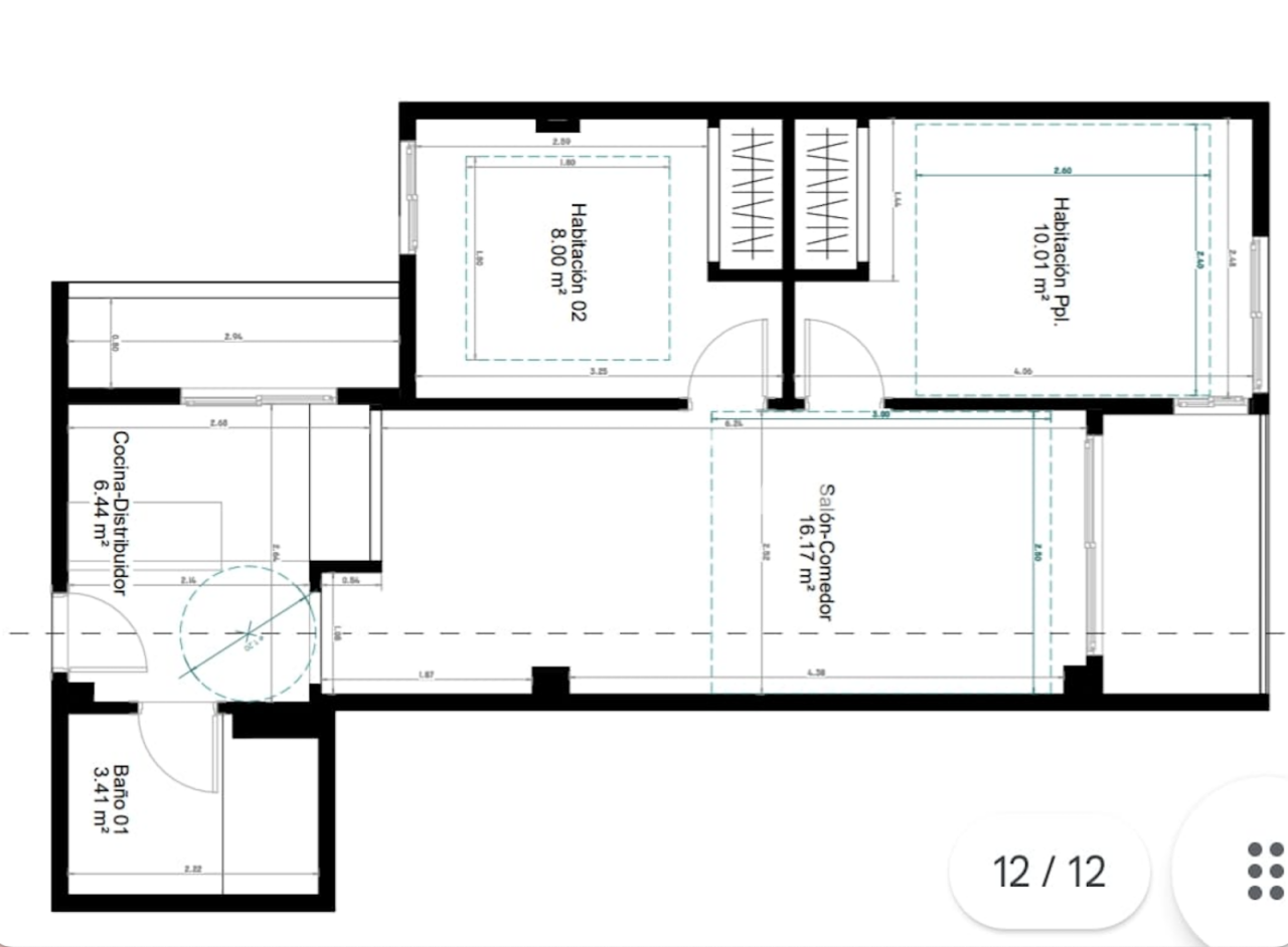 Апартаменты в Торревьехе, Испания, 52 м² - фото 2