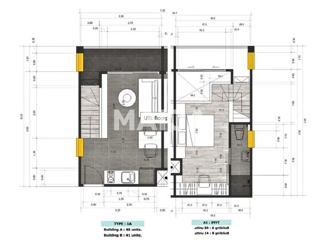 Апартаменты на острове Пхукет, Таиланд, 37 м² - фото 2