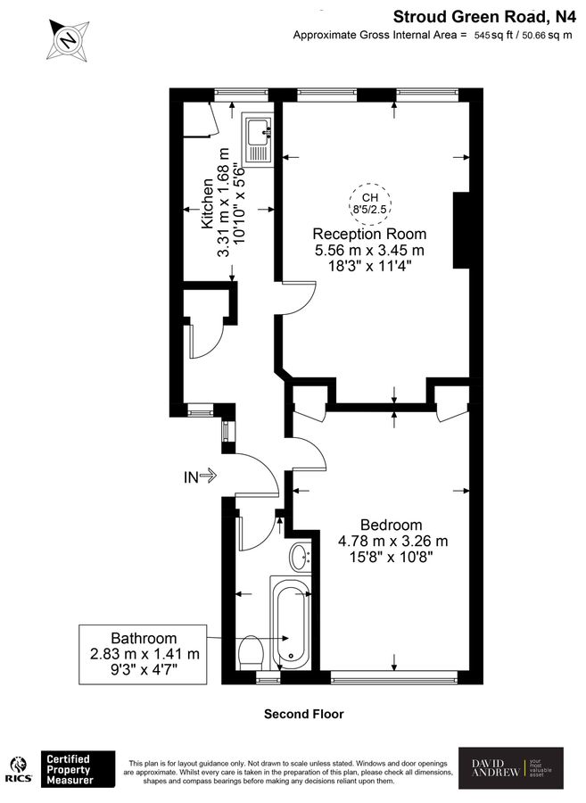 Квартира в Лондоне, Великобритания, 51 м² - фото 4