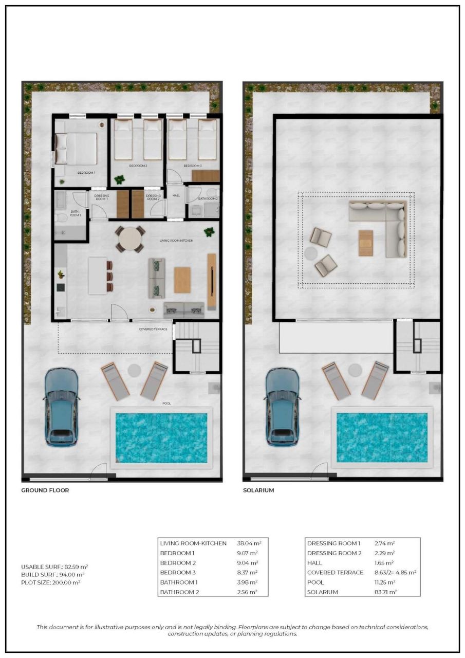 Вилла Fuente Álamo, Испания, 94 м² - фото 10