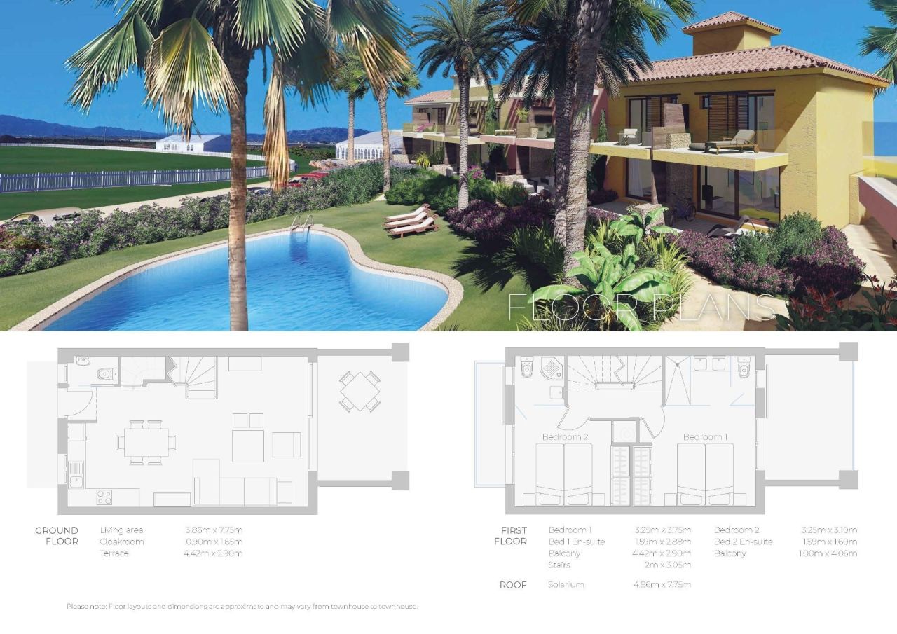 Таунхаус Cuevas Del Almanzora, Испания, 96 м² - фото 11