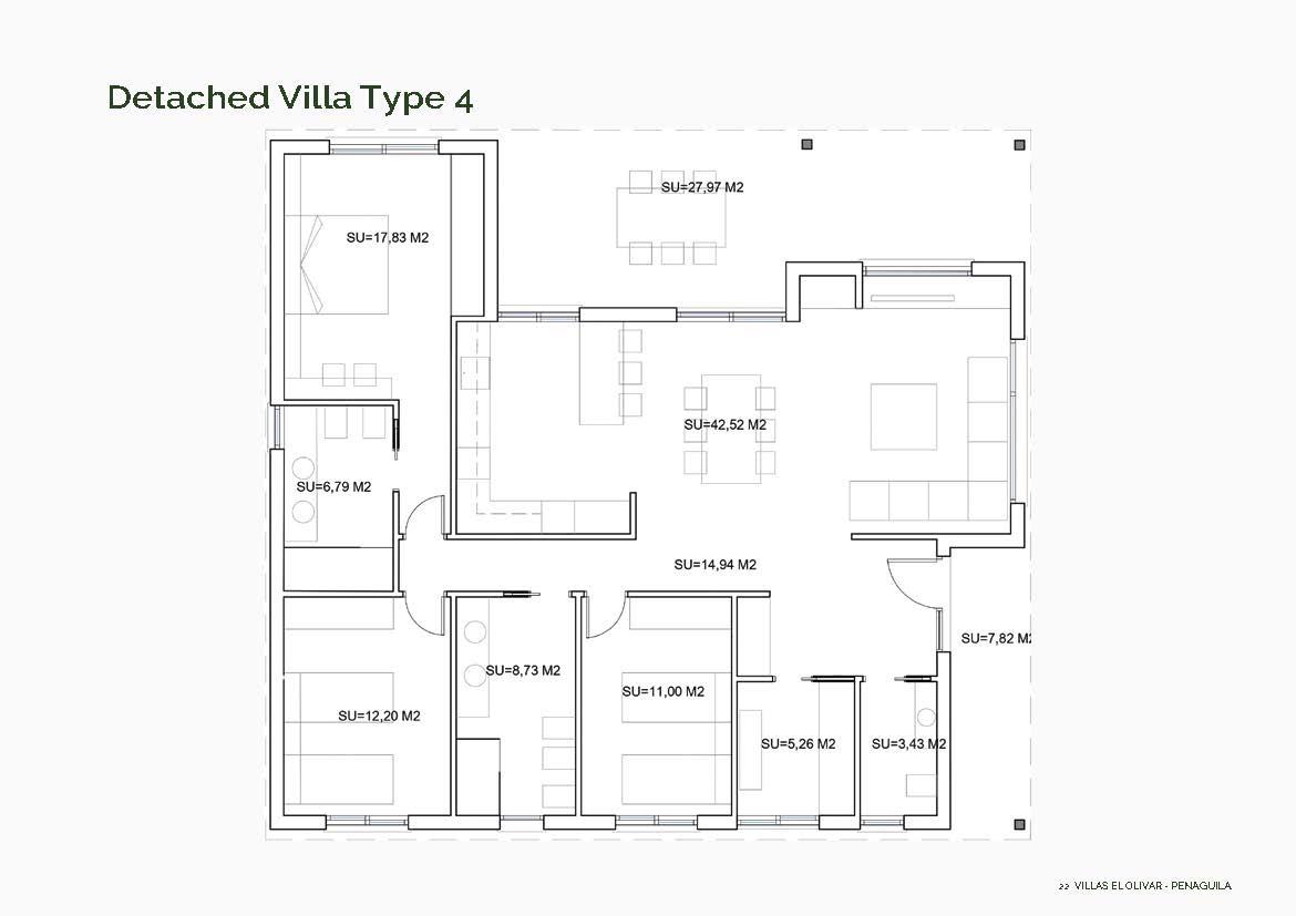 Вилла Penaguila, Испания, 140 м² - фото 11