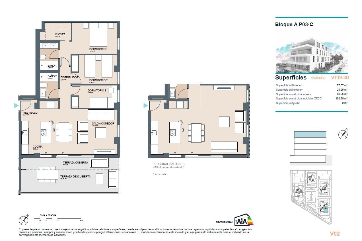 Пентхаус в Беникасиме, Испания, 111 м² - фото 8