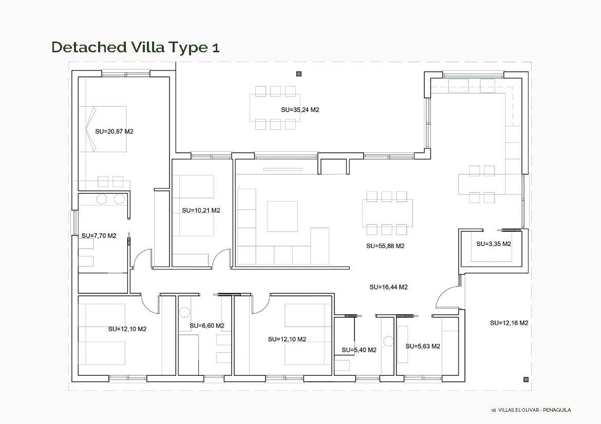 Вилла Penaguila, Испания, 178 м² - фото 11