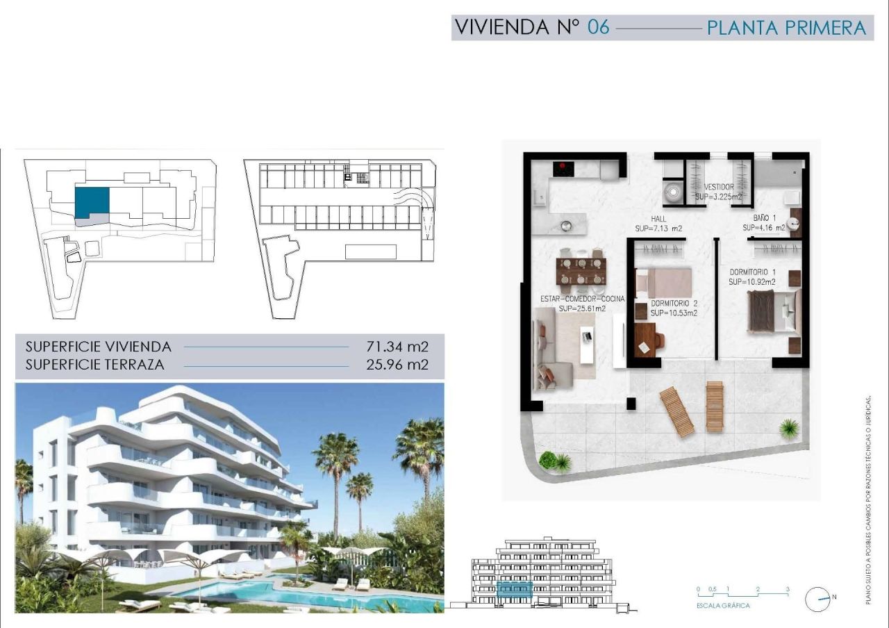 Апартаменты в Пилар-де-ла-Орадада, Испания, 71 м² - фото 11