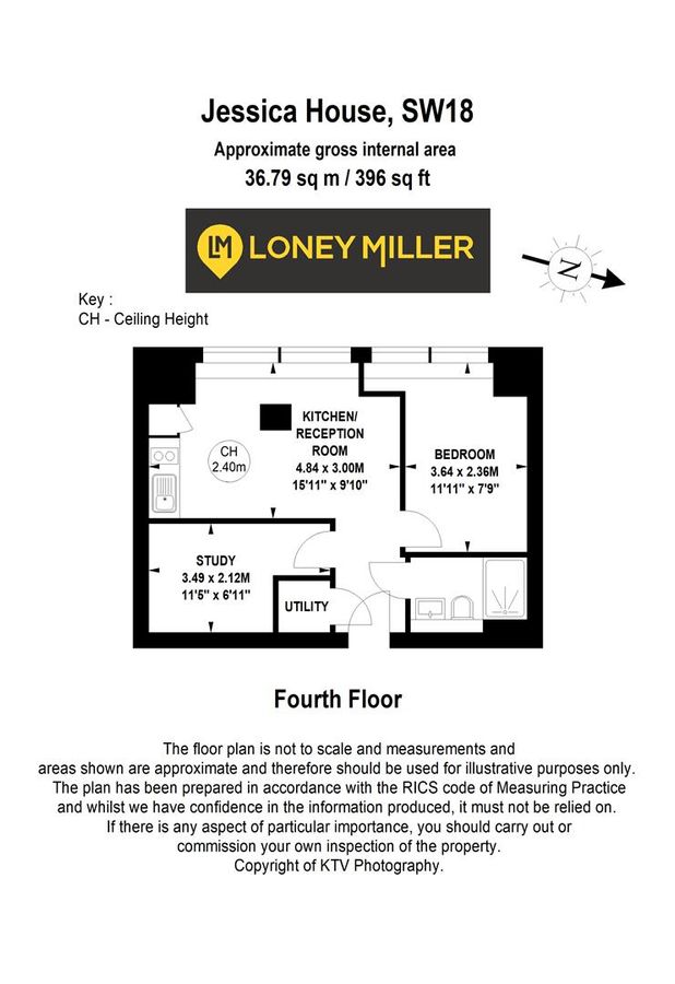 Квартира в Лондоне, Великобритания, 37 м² - фото 7