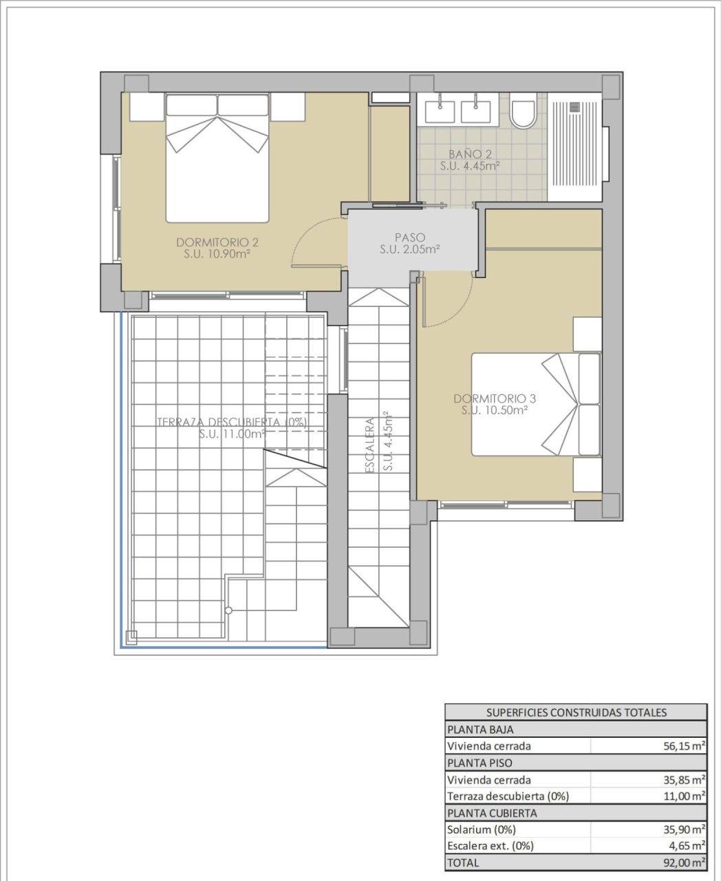 Вилла в Ориуэла Коста, Испания, 95 м² - фото 11
