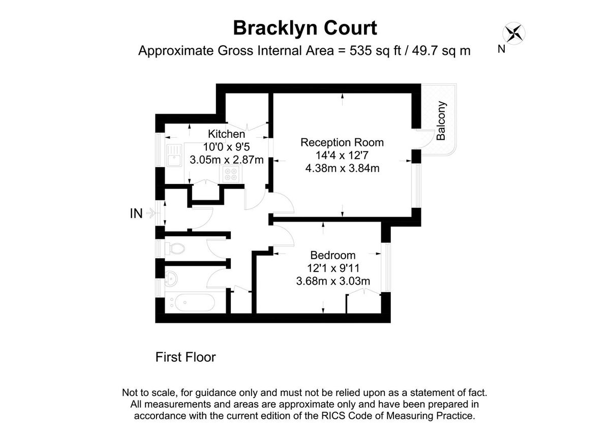 Квартира в Лондоне, Великобритания, 50 м² - фото 9