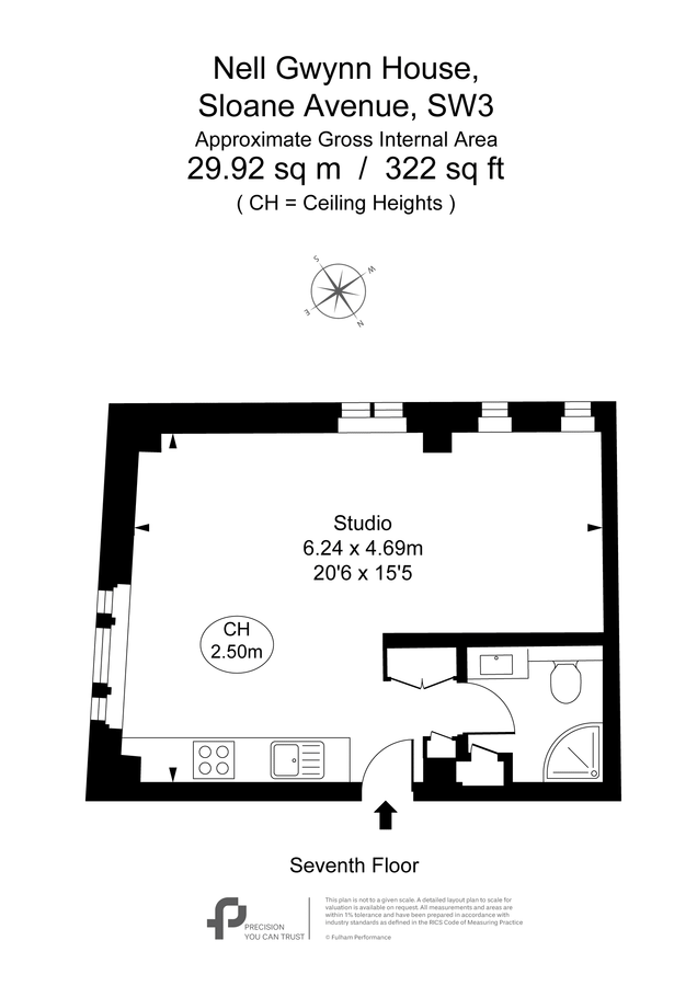 Квартира в Лондоне, Великобритания, 30 м² - фото 9