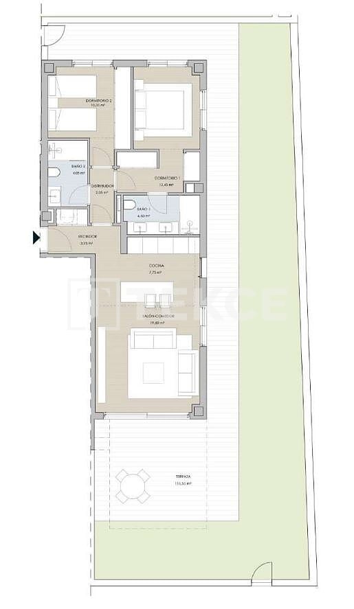 Апартаменты в Торремолиносе, Испания, 101 м² - фото 11