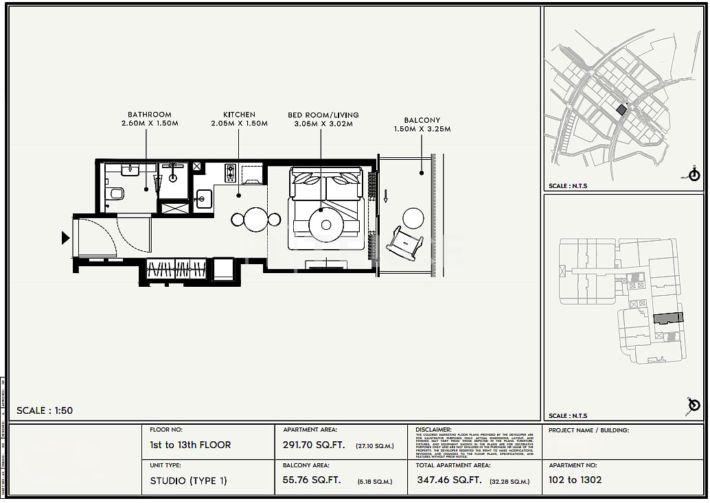 Апартаменты в Дубае, ОАЭ, 110 м² - фото 12