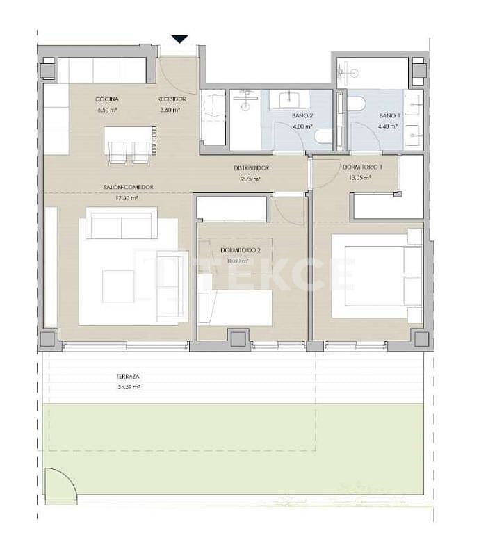 Апартаменты в Торремолиносе, Испания, 96 м² - фото 12