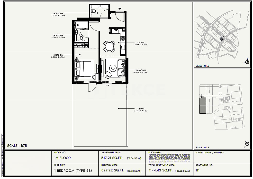 Апартаменты в Дубае, ОАЭ, 110 м² - фото 13
