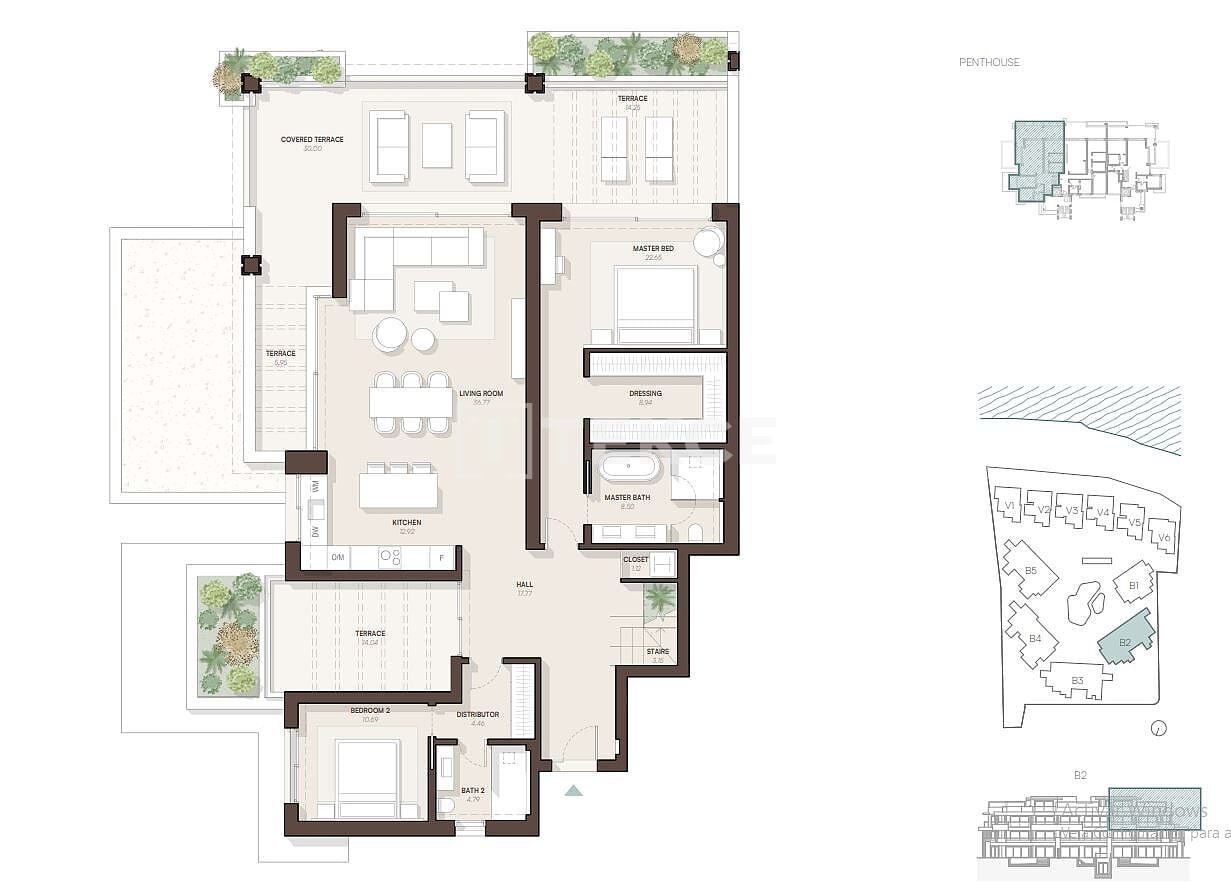 Пентхаус в Эстепоне, Испания, 188 м² - фото 18