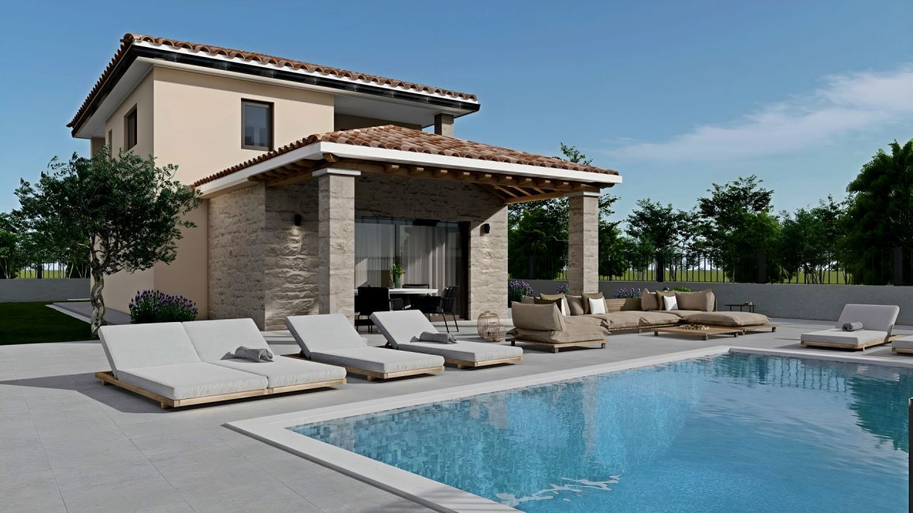 Вилла в Порече, Хорватия, 153 м² - фото 1