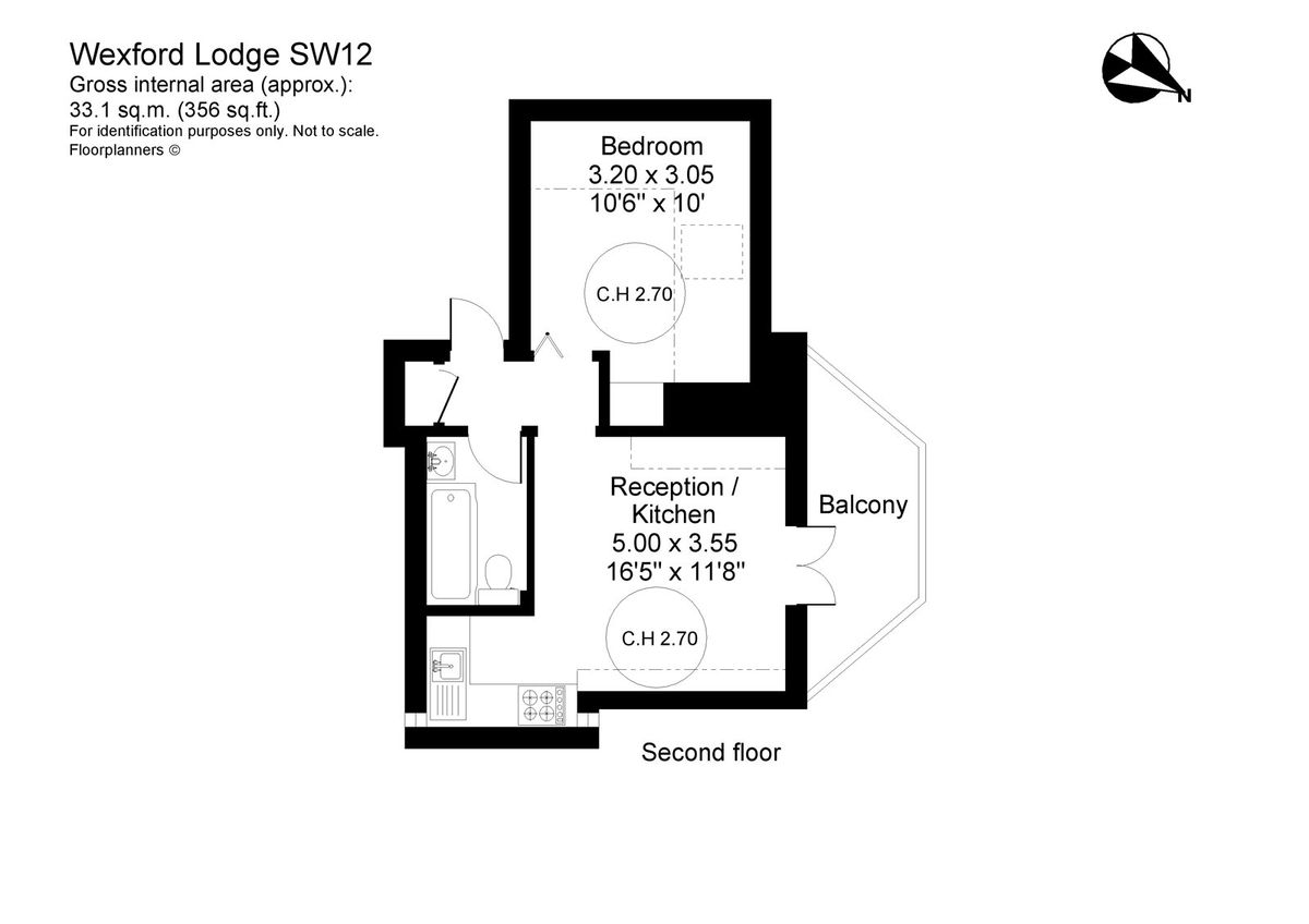 Квартира в Лондоне, Великобритания, 33 м² - фото 11