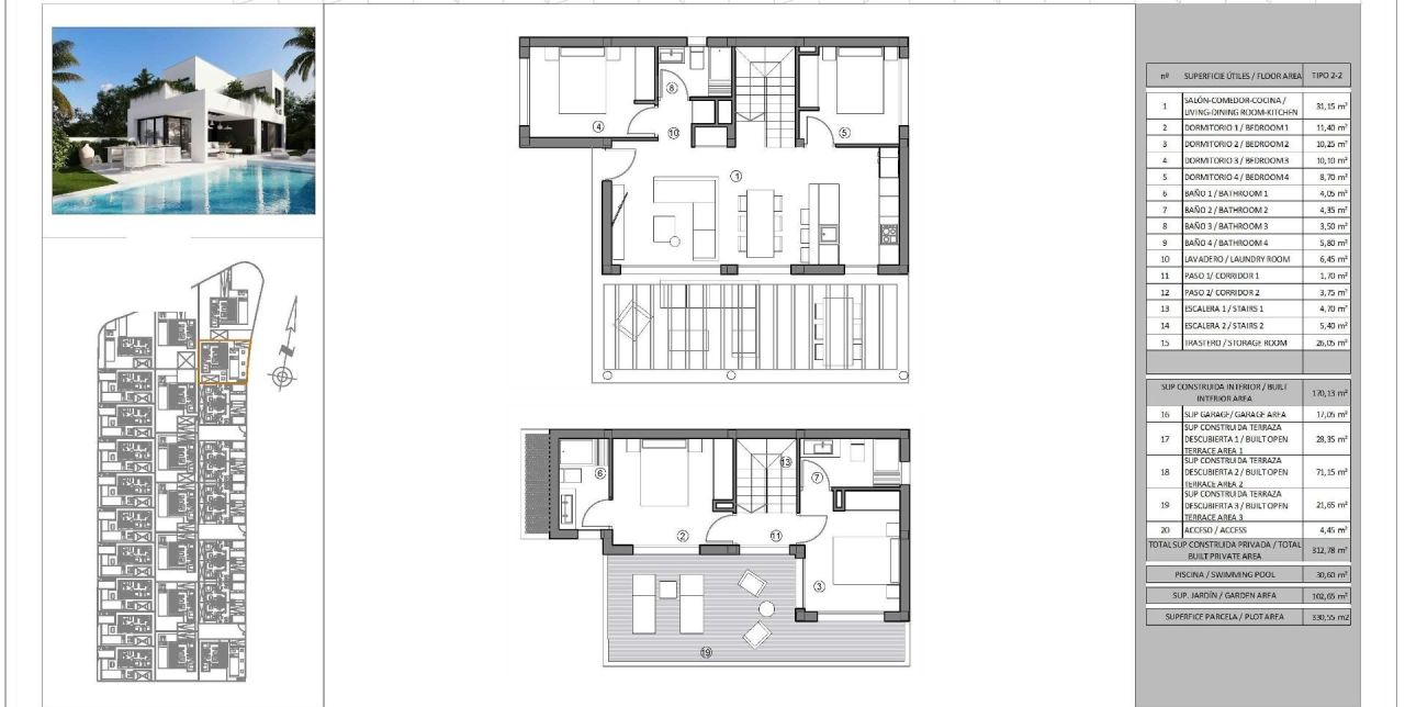 Вилла в Финестрате, Испания, 295 м² - фото 12