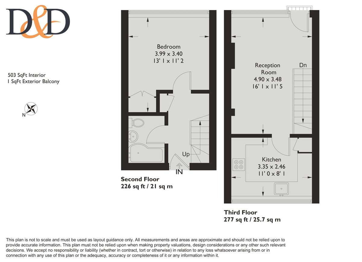 Квартира в Лондоне, Великобритания, 26 м² - фото 11