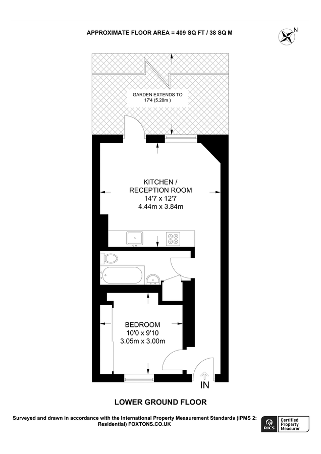 Квартира в Лондоне, Великобритания, 38 м² - фото 11