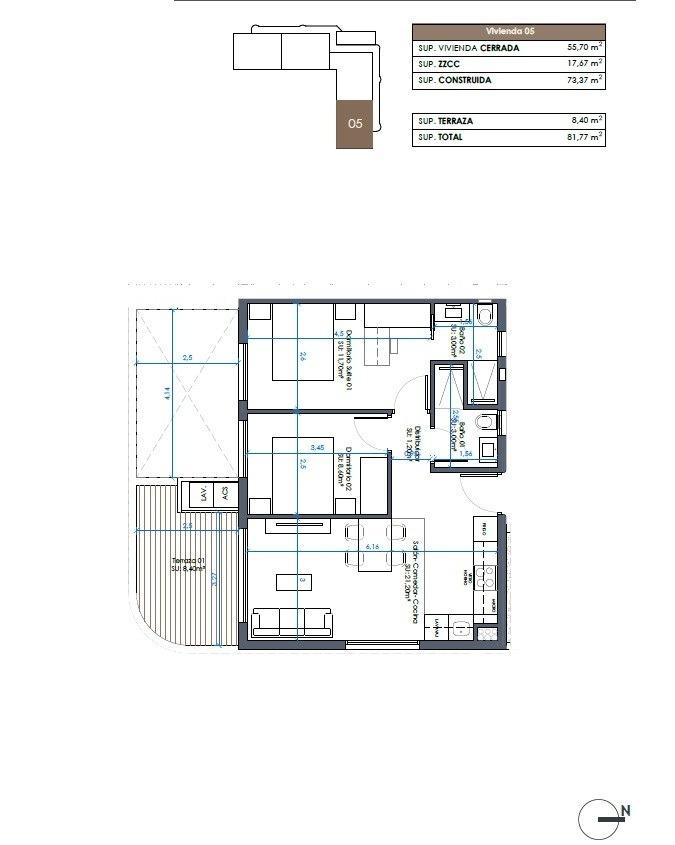 Апартаменты в Гуардамар-дель-Сегура, Испания, 73 м² - фото 13