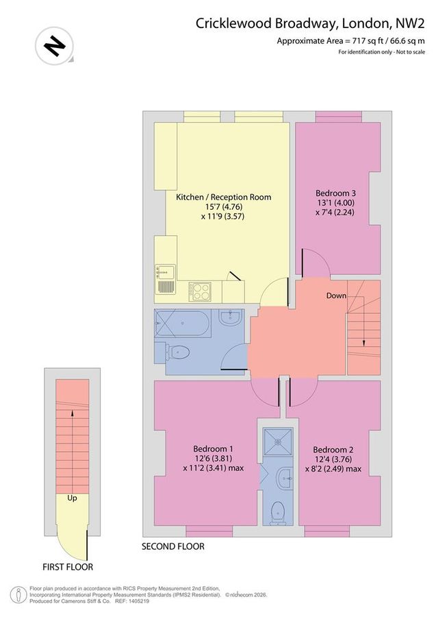 Квартира в Лондоне, Великобритания, 67 м² - фото 15