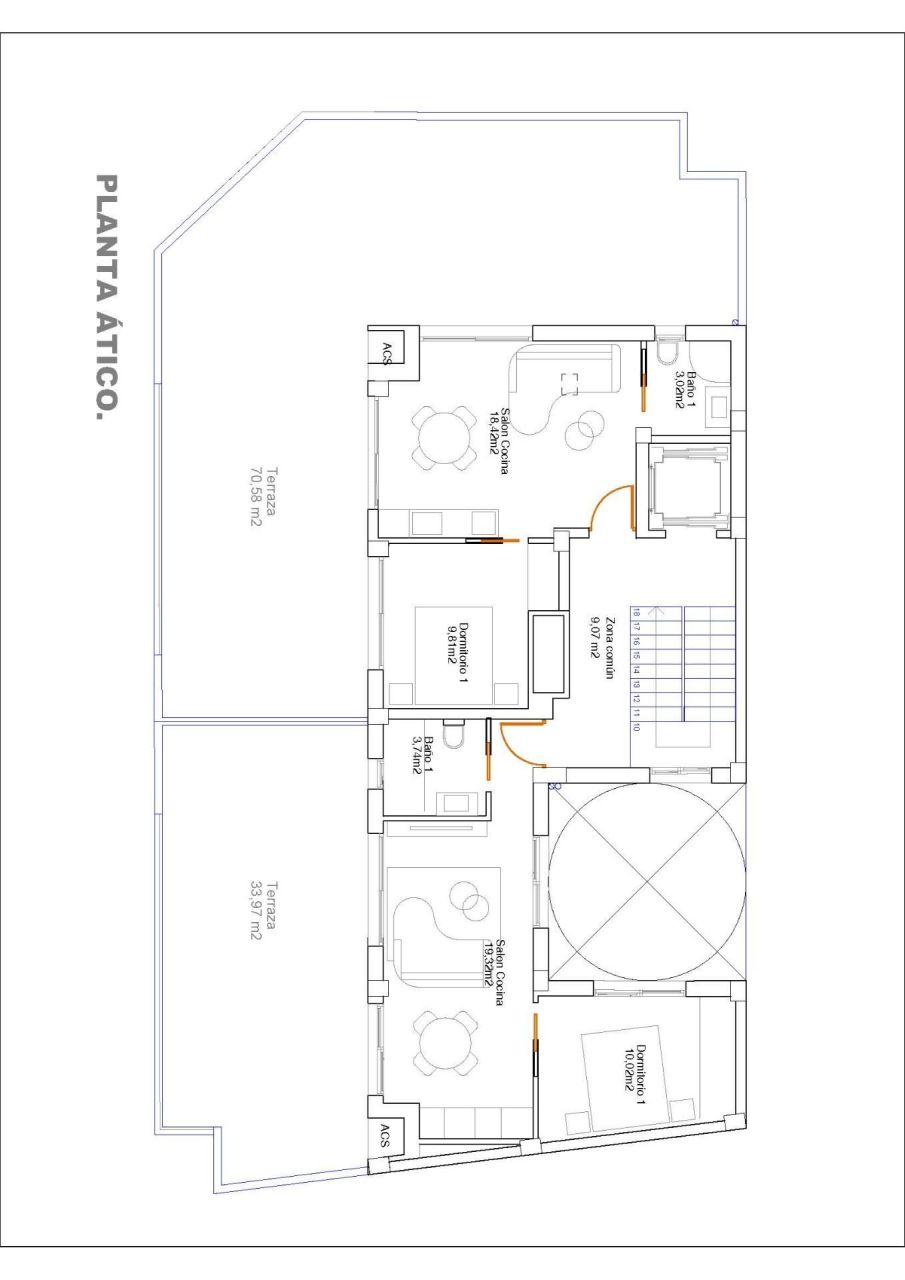 Пентхаус в Гуардамар-дель-Сегура, Испания, 38 м² - фото 13