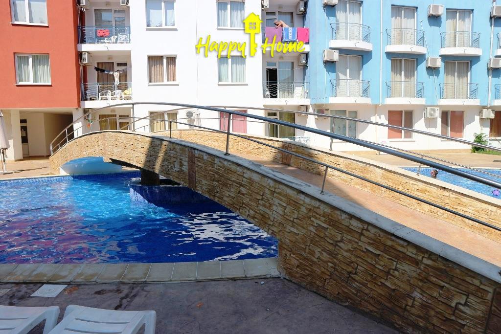 Студия на Солнечном берегу, Болгария, 29 м² - фото 11