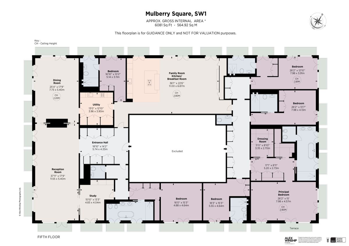 Квартира в Лондоне, Великобритания, 562 м² - фото 18