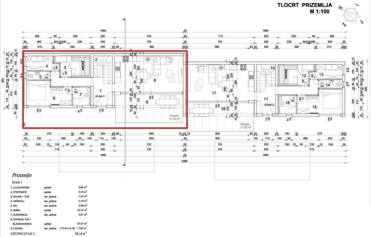 Вилла на Крке, Хорватия, 158 м² - фото 11