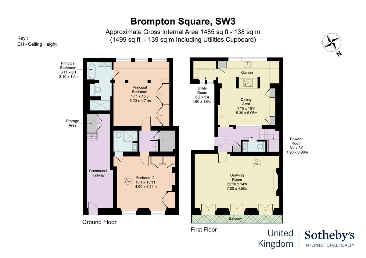 Квартира в Лондоне, Великобритания, 138 м² - фото 19