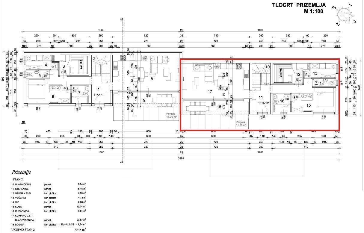 Вилла на Крке, Хорватия, 158 м² - фото 11