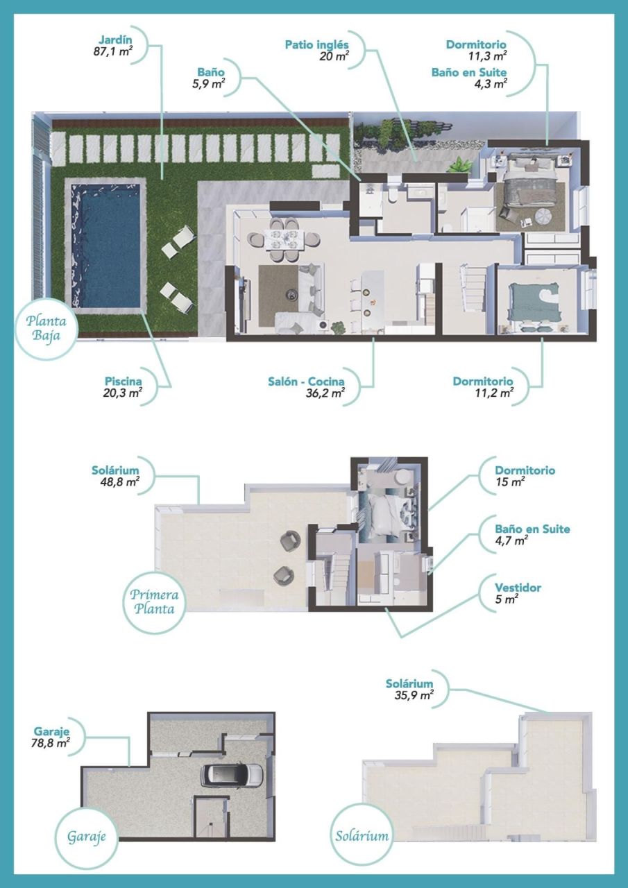 Вилла в Лос Алькасарес, Испания, 232 м² - фото 14