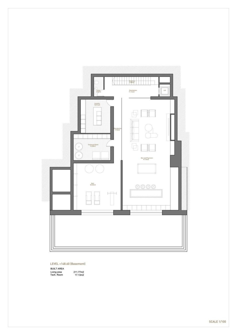 Вилла в Бенисе, Испания, 654 м² - фото 14