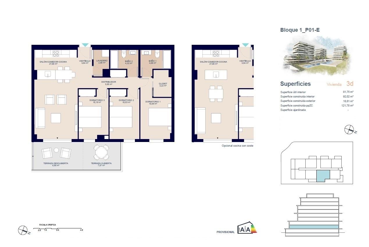 Апартаменты в Вильяхойосе, Испания, 108 м² - фото 15