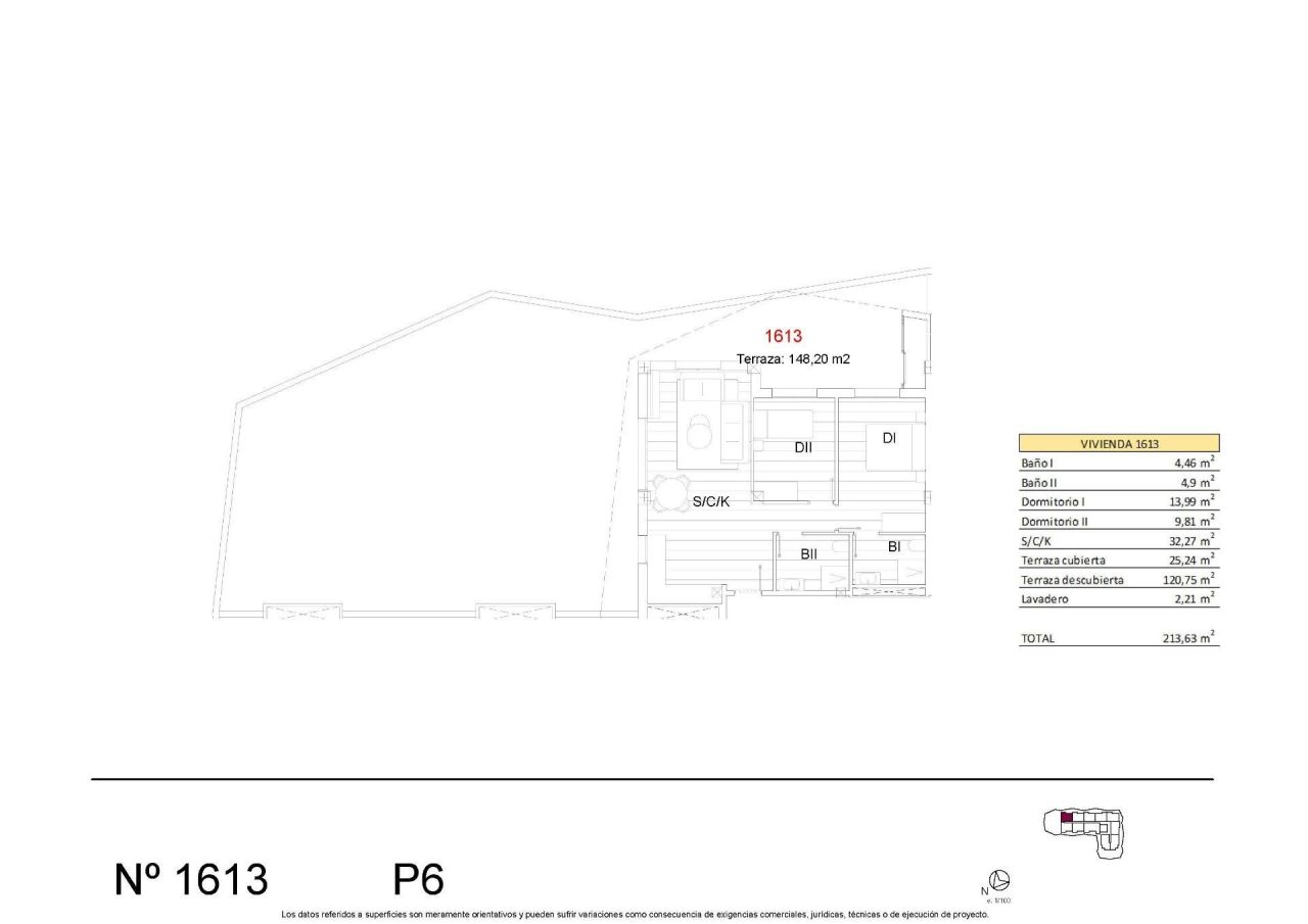 Пентхаус в Сан-Мигель де Салинас, Испания, 65 м² - фото 15