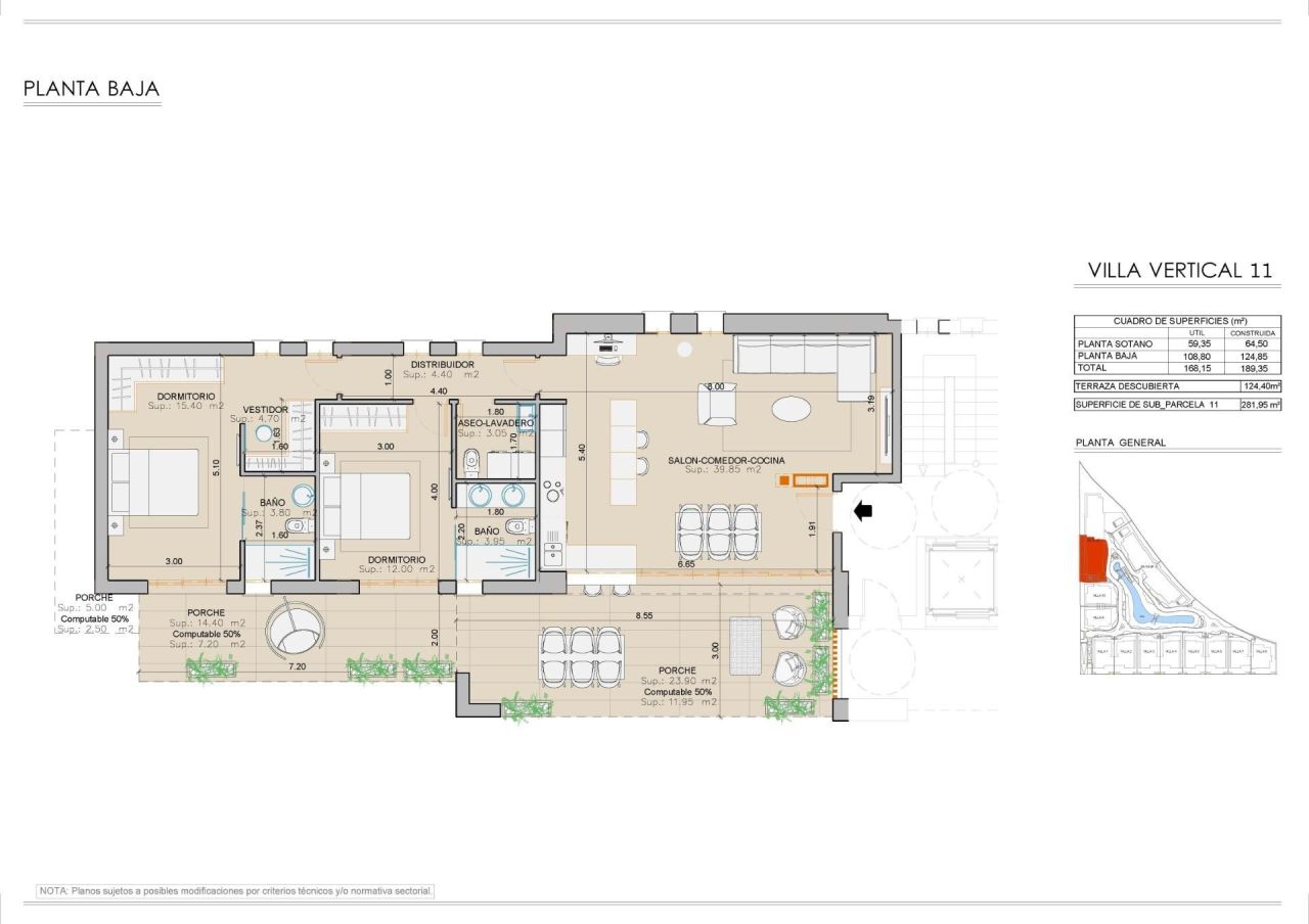 Бунгало в Сан-Хуан-де-лос-Терреросе, Испания, 189 м² - фото 16