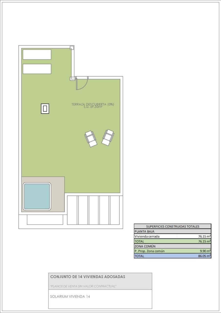 Бунгало в Рохалесе, Испания, 76 м² - фото 17