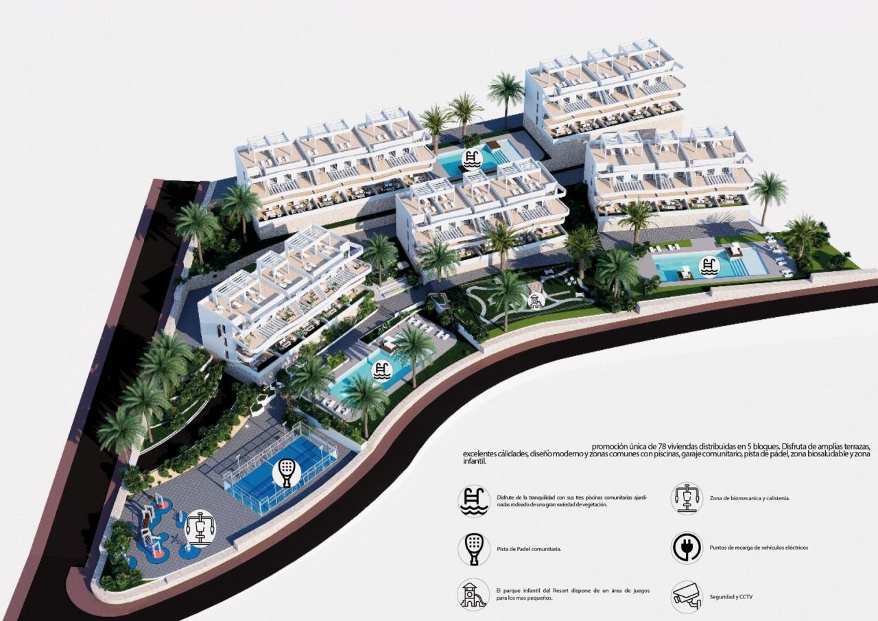 Апартаменты в Финестрате, Испания, 68 м² - фото 17