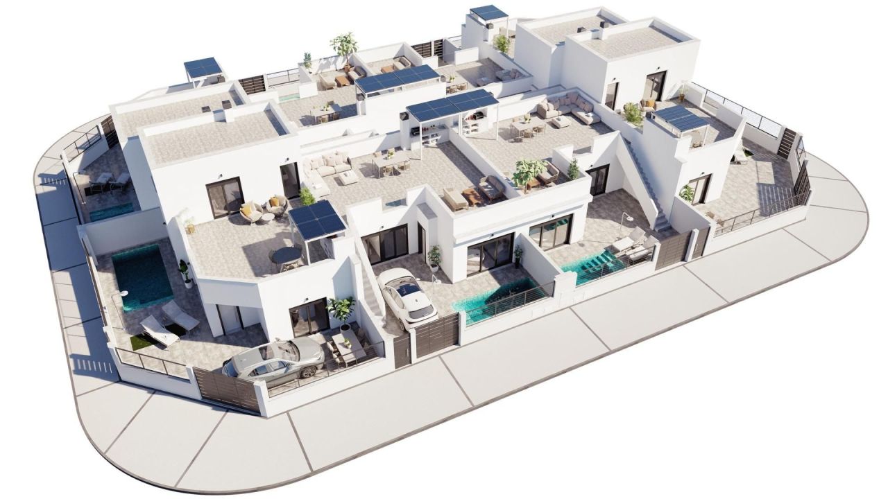 Таунхаус в Торре-Пачеко, Испания, 99 м² - фото 17