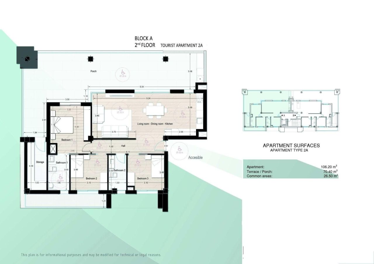 Апартаменты в Лос Алькасарес, Испания, 106 м² - фото 18
