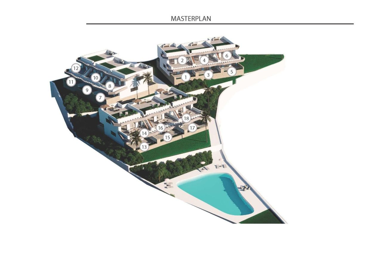 Бунгало в Финестрате, Испания, 96 м² - фото 18