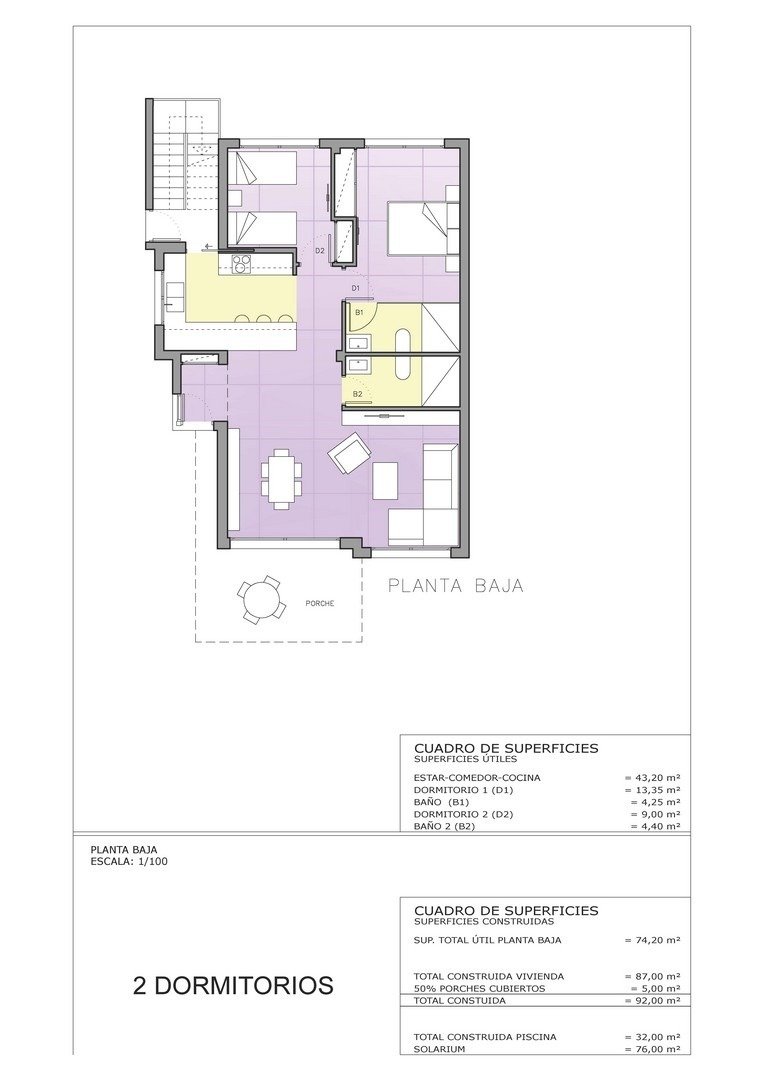 Вилла в Картахене, Испания, 92 м² - фото 18