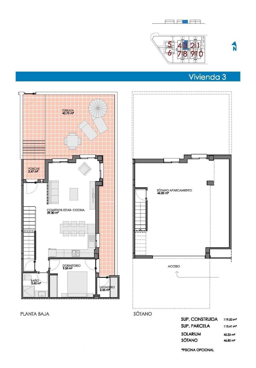 Таунхаус в Бигастро, Испания, 198 м² - фото 18