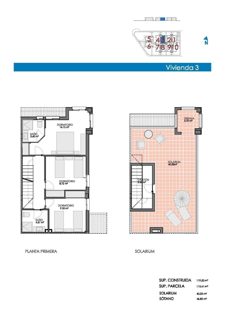 Таунхаус в Бигастро, Испания, 198 м² - фото 19