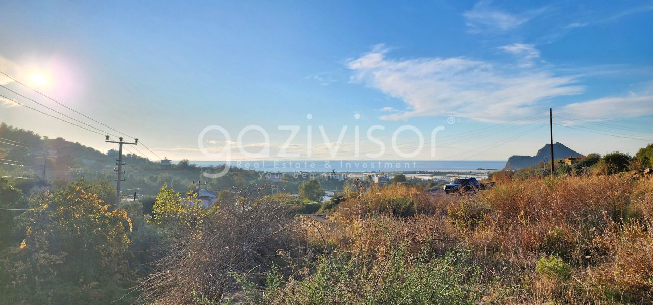 Земля в Газипаше, Турция, 1 069 м² - фото 2